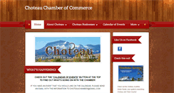 Desktop Screenshot of choteaumontana.us